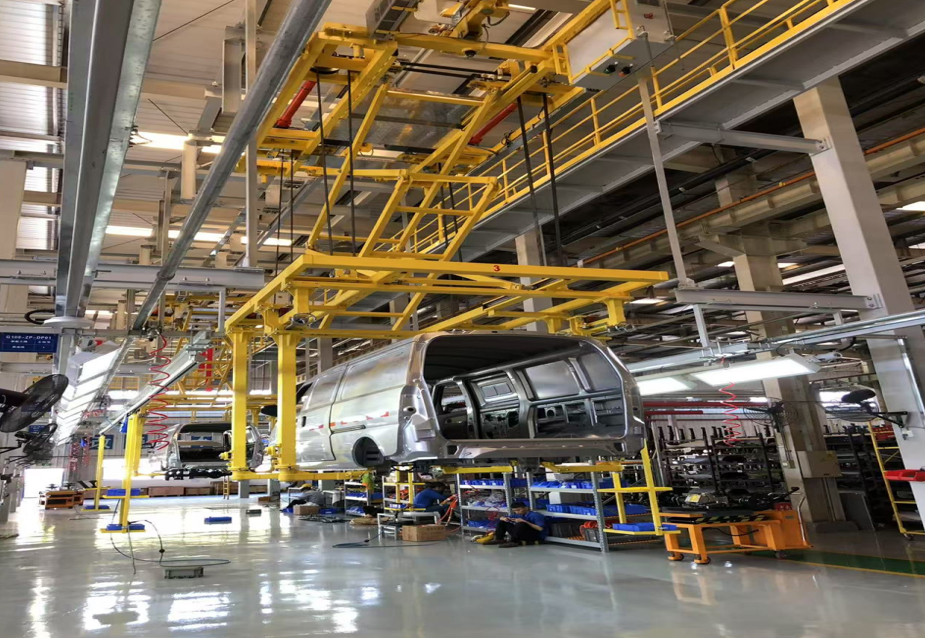 G100&G100P電動物流車開發(fā)項目總裝裝配線